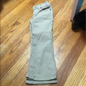 Girls - Sonoma size 5 khaki jeans